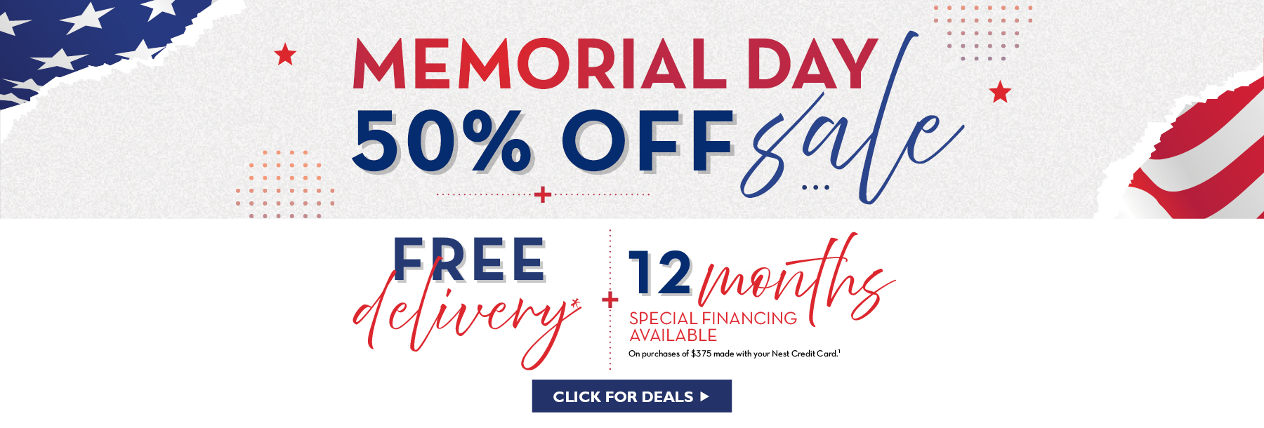 Memorial Day Sale