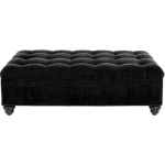 Clarice Leather Cocktail Ottoman