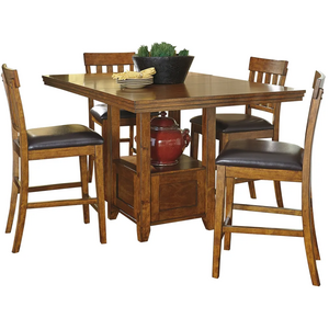 Ralene Counter Height Dining Table and 6 Barstools
