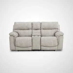 Cosmo Power Loveseat - Taupe