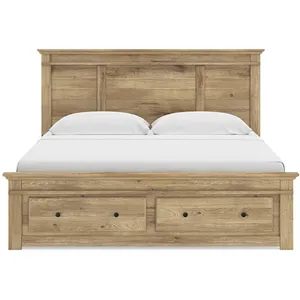 Makidern King Panel Storage Bed