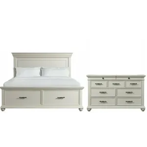 Slater 2 PC Queen Bedroom Set - White