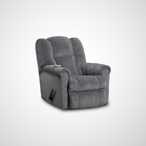 Revive Rocker Recliner w/ Heat & Massage - Steel