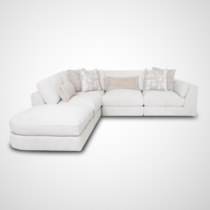 Bombay 5 PC Sectional - Fluffy Riverrock