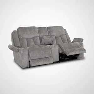 Denali Power Reclining Console Loveseat w/ Power Headrest