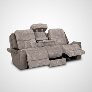 Denali Power Reclining Sofa w/ Power Headrest - Boswell Dove