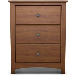 Shaker 3 Drawer Wide Nightstand
