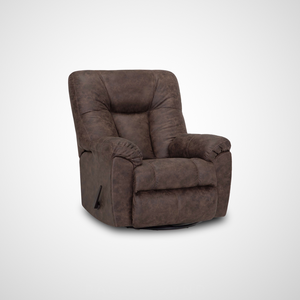 Connery Swivel Rocker Recliner - Amargo Coffee