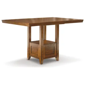 Ralene Counter Height Dining Table and 6 Barstools