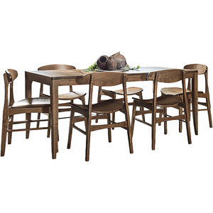 Mid-Century Modern 7 PC Dining Set