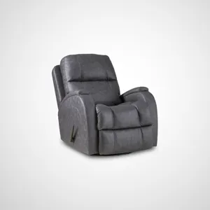 Zena Swivel Glider Recliner - Graphite