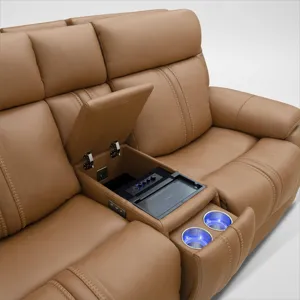 Xena Triple-Power Reclining Loveseat with Immersive Sound