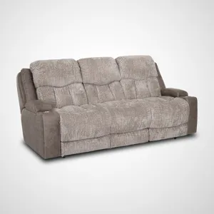 Denali Power Reclining Sofa w/ Power Headrest - Boswell Dove