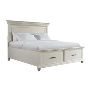 Slater 3 PC King Bedroom Set in Antique White