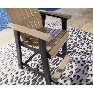 Fairen Trail Outdoor Counter Height Bar Stool (Set of 2)