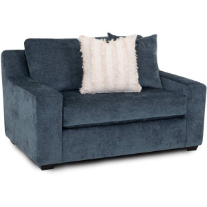Indigo Snuggler Chair