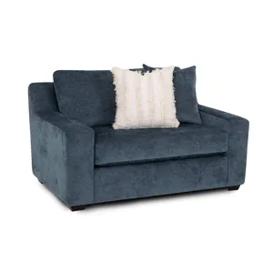 Indigo Snuggler Chair