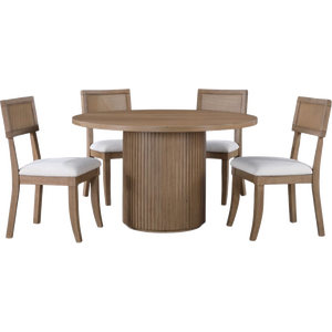 Colvin 5-Piece Set, 52" Round Table