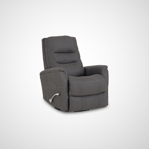 Genesis Swivel Recliner - Denim