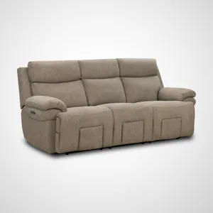 Main Street Power Reclining Sofa - Muslin
