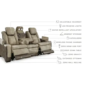 Next-Gen DuraPella Power Reclining Sofa