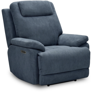 Russell Triple Power Recliner - Indigo