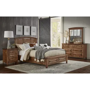 Carson Arched Queen Storage Bed