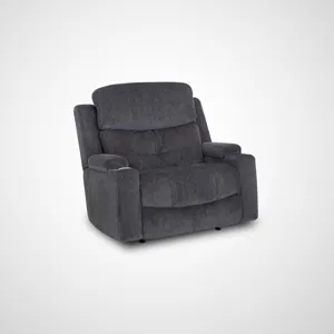 Arlington Fabric Chair & a Half Power Rocker Recliner