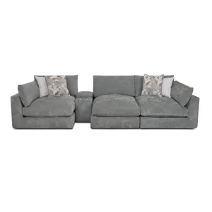 Dreamscape 5 PC Sectional - Linwood Green Bay