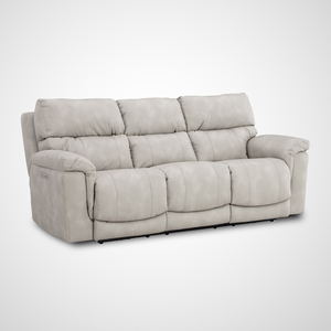 Cosmo Triple Power Zero Gravity Sofa - Taupe