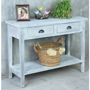 Hall Console - Stone Wall Finish