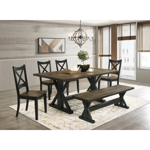 Lexington 6 PC Dining Set - Black