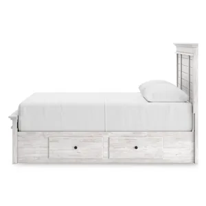 Makidern King Panel Storage Bed