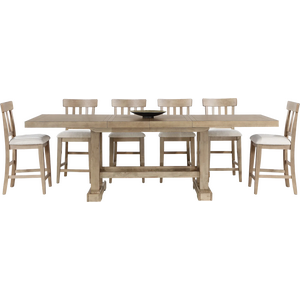 Napa 7-Piece Dining Set, Sand