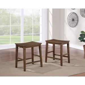 Westlake Brown 5pc Counter Dining Set