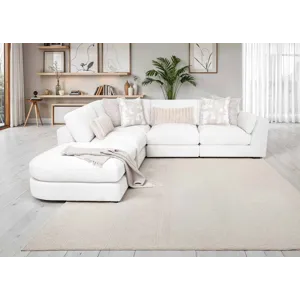 Bombay 5 PC Sectional - Fluffy Riverrock