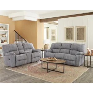 Rhino Manual Sofa Shown in Grey Color