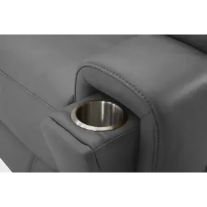 Hudson Leather Power Reclining Sofa