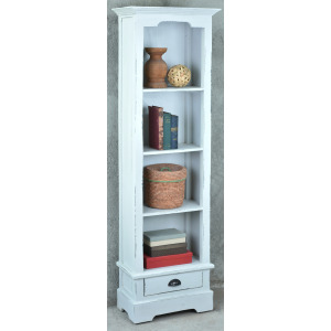 Display Cabinet w/ 4 Shelves & 1 Drawer