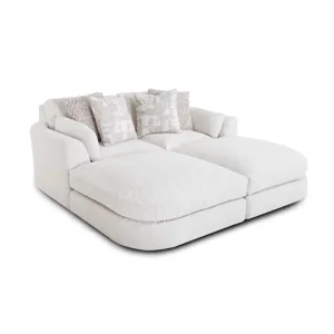 Bombay 5 PC Sectional - Fluffy Riverrock
