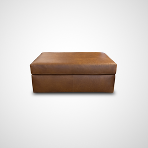 Leather Ottoman