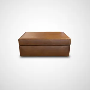 Leather Ottoman