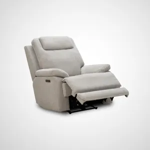 Russell Triple Power Recliner - Fog