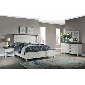Stone 4 PC King Bedroom Set