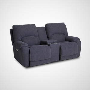 Showtime Triple Power Zero Gravity Loveseat - Graphite