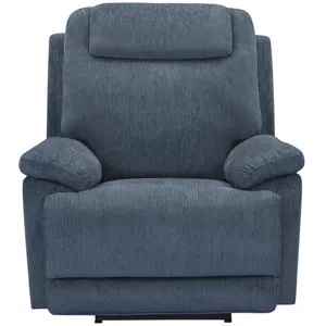 Russell Triple Power Recliner - Indigo