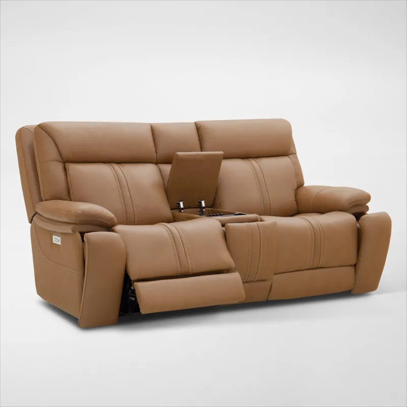 Xena Triple-Power Reclining Loveseat with Immersive Sound