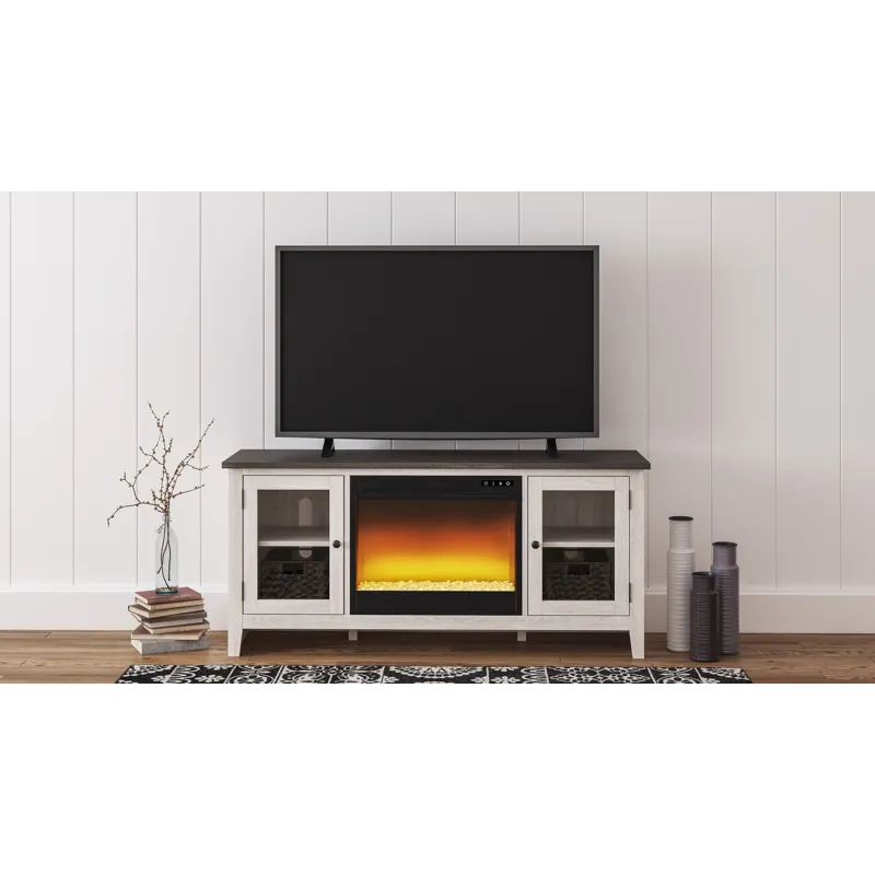 Dorrinson 60" TV Stand with Electric Fireplace
