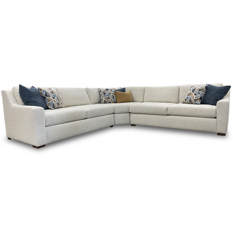 Wilshire 3 PC Sectional 21013650801000 by Jonathan Louis at Kloss