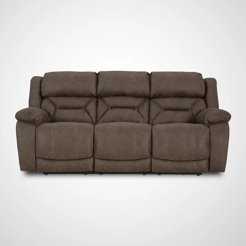 Skywalker Triple Power Zero Gravity Reclining Sofa - Walnut